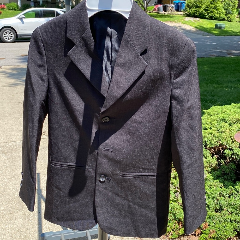 Amherst charcoal suit jacket